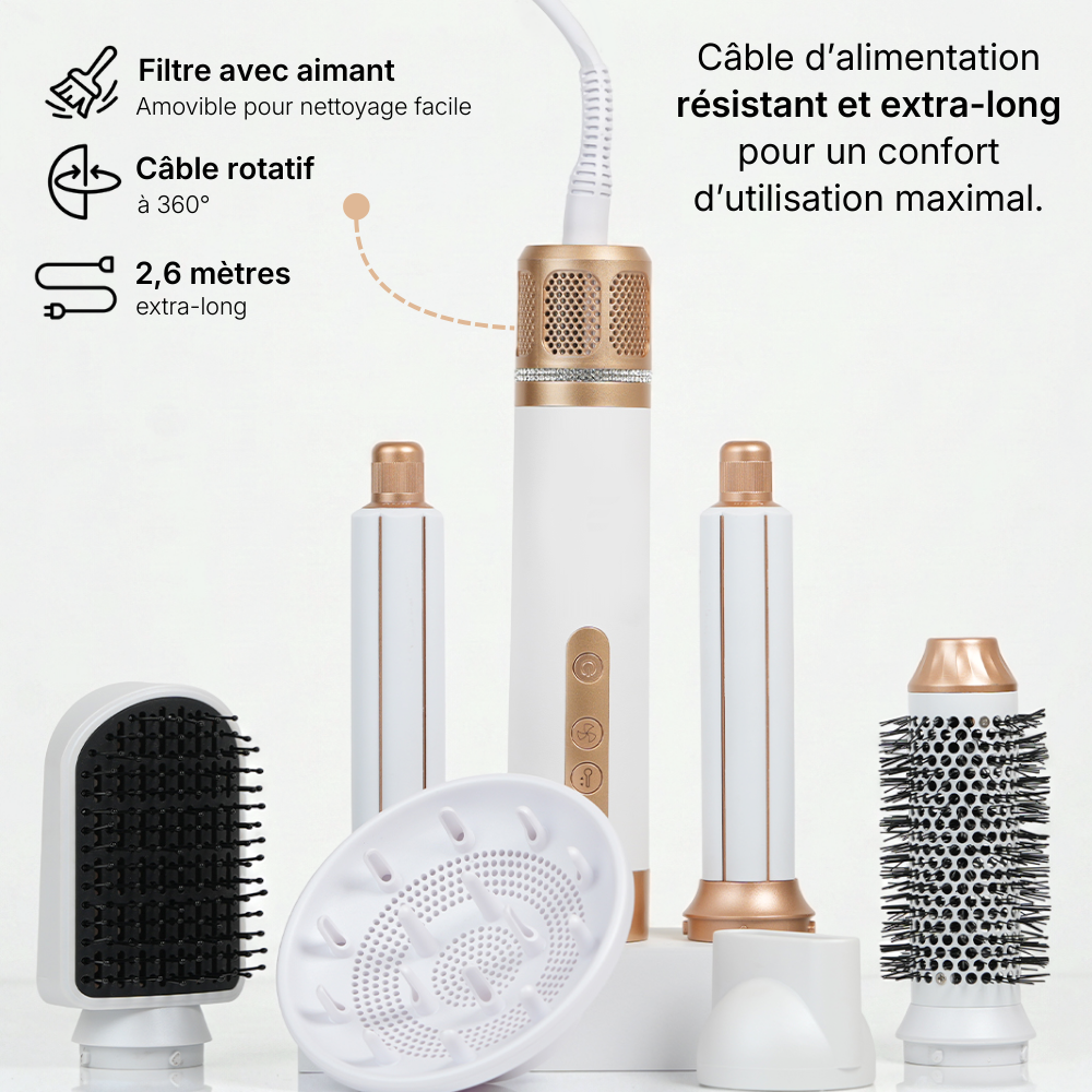 Ulvessa Pro 7-in-1 Ionic Airstyler & Hair Dryer